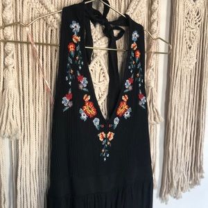 Black Halter Jumpsuit